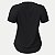 BLUSA MIZUNO MANGA CURTA POLIESTER FITNESS PRETO FEMININO ADULTO - Imagem 2
