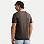 CAMISETA HERING MANGA CURTA COMFORT ALGODÃO LISA MARROM MASCULINO ADULTO - Imagem 2