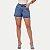 SHORT MAZZOTY JEANS CLARO BRUTO BÁSIC FEMININO ADULTO - Imagem 1