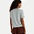 BLUSA HERING MANGA CURTA VISCOSE E POLIAMIDA AZUL PASTEL FEMININO ADULTO - Imagem 2