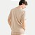 CAMISETA HERING MANGA CURTA COMFORT WORD CARECA BEGE MASCULINO ADULTO - Imagem 2