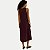 VESTIDO HERING REGATA POLIESTER MARROM FEMININO ADULTO - Imagem 2