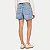 SHORT SAIA HERINGKIDS JEANS CLARO BRUTO BÁSICO FEMININO INFANTIL - Imagem 2