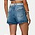 SHORT OGNUS JEANS CLARO BRUTO BASIC FEMININO ADULTO - Imagem 2