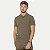 POLO PITT MANGA CURTA SLIM MALHA LISTRADA VERDE MASCULINO ADULTO - Imagem 1