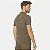POLO PITT MANGA CURTA SLIM MALHA LISTRADA VERDE MASCULINO ADULTO - Imagem 2