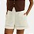 SHORT HERING VISCOSE E LINHO BÁSIC OFFWHITE FEMININO ADULTO - Imagem 1