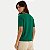BLUSA HERING MANGA CURTA VISCOSE E POLIAMIDA VERDE FEMININO ADULTO - Imagem 2