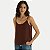 BLUSA HERING REGATA VISCOSE MARROM FEMININO ADULTO - Imagem 1