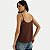 BLUSA HERING REGATA VISCOSE MARROM FEMININO ADULTO - Imagem 2