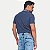 POLO LEE MANGA CURTA SLIM PIQUET AZUL MARINHO MASCULINO ADULTO - Imagem 2