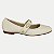SAPATILHA MOLECA BICO QUADRADO OFFWHITE FEMININO ADULTO - Imagem 1