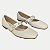 SAPATILHA MOLECA BICO QUADRADO OFFWHITE FEMININO ADULTO - Imagem 3