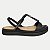 SANDALIA DAKOTA ANABELA BAIXO PRETO FEMININO ADULTO - Imagem 1