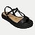 SANDALIA DAKOTA ANABELA BAIXO PRETO FEMININO ADULTO - Imagem 2