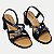 SANDALIA MISSISSIPI SALTO ALTO ACTIVE PRETO FEMININO ADULTO - Imagem 3