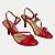 SANDALIA DAKOTA SALTO ALTO FESTA VERMELHO FEMININO ADULTO - Imagem 3