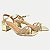 SANDALIA VIZZANO SALTO ALTO ACTIVE DOURADO FEMININO ADULTO - Imagem 2