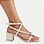 SANDALIA VIZZANO SALTO ALTO ACTIVE VERNIZ OFFWHITE FEMININO ADULTO - Imagem 3