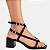 SANDALIA VIZZANO SALTO ALTO ACTIVE VERNIZ PRETO FEMININO ADULTO - Imagem 3