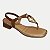 SANDALIA MISSISSIPI SALTO BAIXO ACTIVE MARROM FEMININO ADULTO - Imagem 2