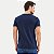 CAMISETA US.POLO MANGA CURTA SLIM ALGODÃO SIKADA AZUL MARINHO MASCULINO ADULTO - Imagem 2