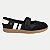 TÊNIS DAKOTA CASUAL IATE COM VELCRO PRETO FEMININO ADULTO - Imagem 1