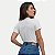 BLUSA LEE MANGA CURTA TSHIRT ALGODÃO SILKADA OFFWHITE FEMININO ADULTO - Imagem 2