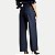CALÇA LEE JEANS ESCURO COM ELASTANO WIDE LEG FEMININO ADULTO - Imagem 2