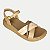 SANDALIA COMFORT FLEX ANABELA MÉDIA COMFORT CARAMELO FEMININO ADULTO - Imagem 2