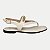 SANDALIA VIA SCARPA RASTEIRA NEVE OFFWHITE FEMININO ADULTO - Imagem 1