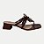 TAMANCO VIA SCARPA SALTO MÉDIO NOGUEIRA VINHO FEMININO ADULTO - Imagem 1