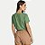 BLUSA MIRA VEST MANGA CURTA TSHIRT VISCOLYCRA SILKADA VERDE FEMININO ADULTO - Imagem 2