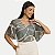 BLUSA MIRA VEST MANGA CURTA POLIESTER ESTAMPADA VERDE FEMININO ADULTO - Imagem 1