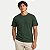 CAMISETA FICO MANGA CURTA COMFORT ALGODÃO LISA GOLA REDONDA VERDE MASCULINO ADULTO - Imagem 1