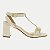 SANDALIA MODARE SALTO ALTO ACTIVE OFFWHITE FEMININO ADULTO - Imagem 1