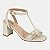 SANDALIA MODARE SALTO ALTO ACTIVE OFFWHITE FEMININO ADULTO - Imagem 2