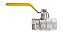REGISTRO ESFERA ALAVANCA 1/2 NPT (I) X 1/2 NPT (I) - Imagem 1