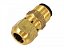 Adaptador aperto Rápido Latão Dako Rosca Macho- R. 1/2 X TM 3/8 - Imagem 1
