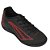 Chuteira Pênalty Futsal Bravo XXII Preto/Vermelho Masculino - Imagem 3