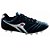 Chuteira Mathaus Campo Premium Preto/Prata Masculino - Imagem 1