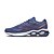 Tênis Mizuno Wave Creation 24 Azul/Laranja/Branco Masculino - Imagem 1