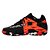 Chuteira Penalty Indoor Rx Locker Kids Preto/Vermelho Unissex - Imagem 2