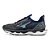 Tênis Mizuno Wave Endeavor 2 Chumbo/Azul Masculino - Imagem 2