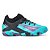 Chuteira Penalty Futsal Locker Lilas/Preto/Roxo Masculino - Imagem 1