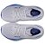 Tênis Mizuno Wave Rider 28 Branco/Azul Feminino - Imagem 3