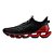 Tênis Mizuno Wave Prophecy 14 Preto/Vermelho Masculino - Imagem 2