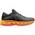 Tênis Mizuno Wave Sky 7 Preto/Laranja Feminino - Imagem 1