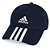 Bone Adidas Ess 3s Cotton Marinho/Branco Unissex - Imagem 1