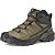 Bota Salomon X Ultra 360 Mid Gtx Olivnig/Preto Masculino - Imagem 1
